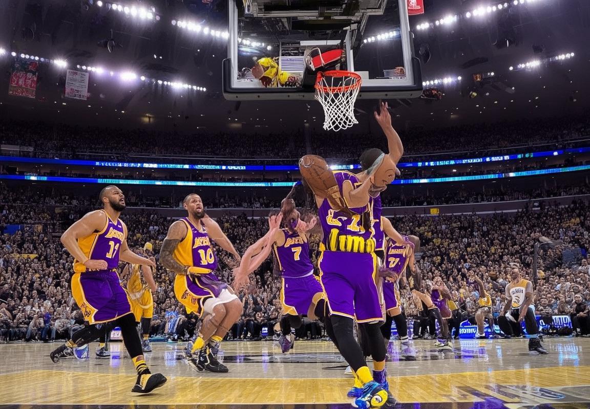 湖人爵士巅峰对决：赛季收官战精彩瞬间回顾(图2)